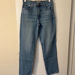 Madewell Mid-rise Perfect Vintage Straight Jean in Verwood Wash